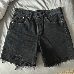 Levi’s black Jean shorts